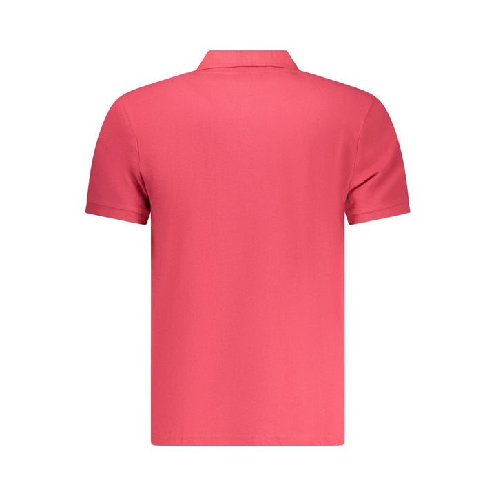 North Sails Red Cotton Polo Shirt