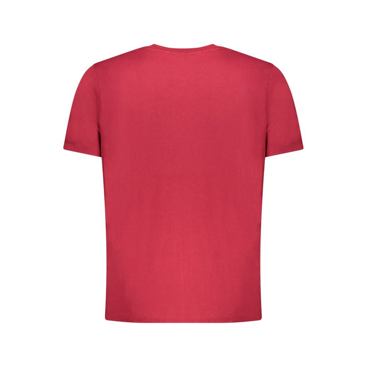 Pepe Jeans Red Cotton Men T-Shirt