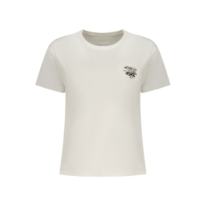 Pepe Jeans White Cotton Women T-Shirt