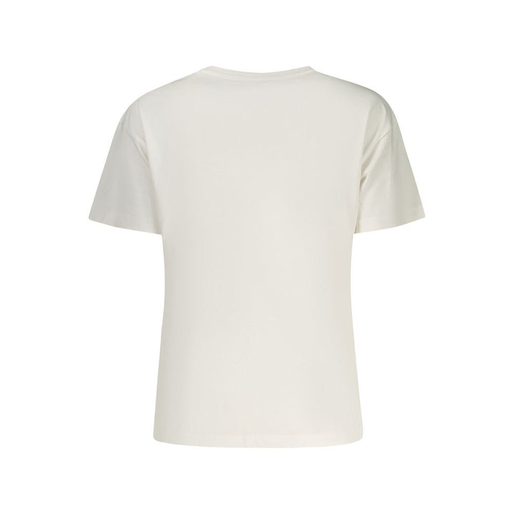 Pepe Jeans White Cotton Women T-Shirt