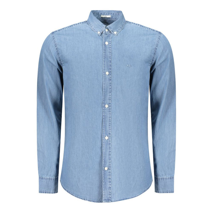 Pepe Jeans Azzurro Cotton Men Shirt