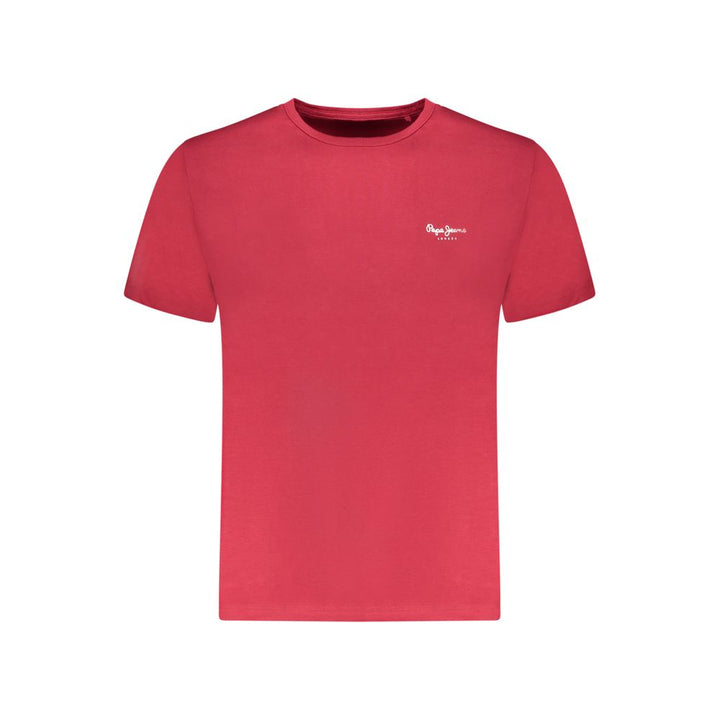 Pepe Jeans Red Cotton Sportswear