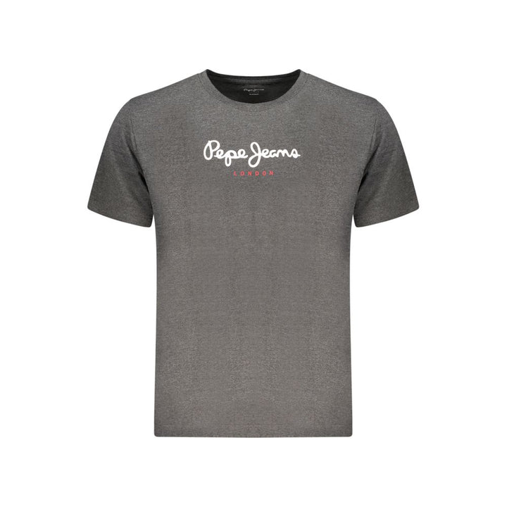 Pepe Jeans Gray Cotton Sportswear