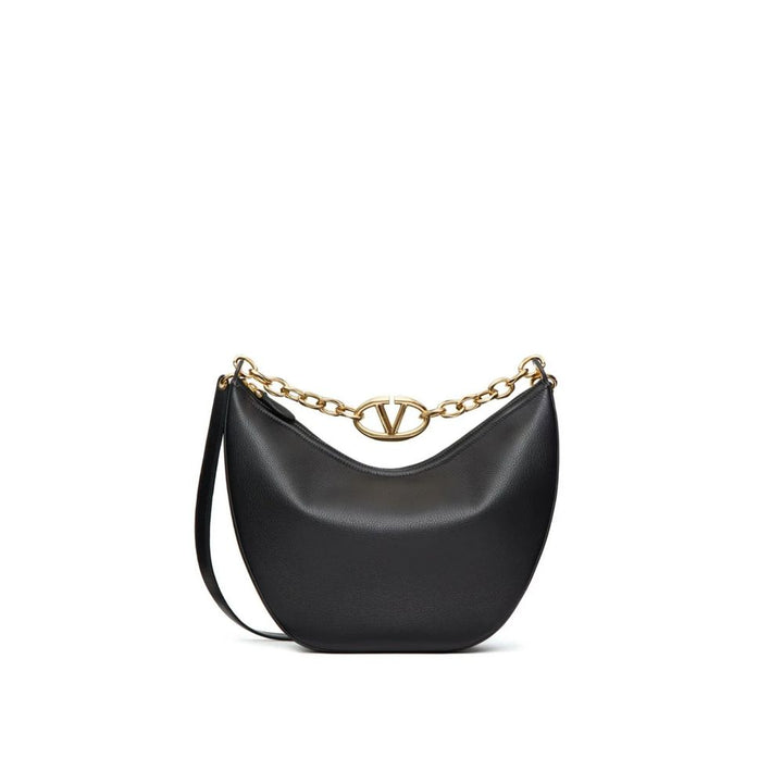 Valentino Garavani Black Calfskin Shoulder Bag