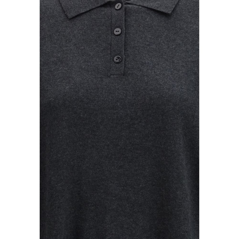 Lisa Yang Gray Cotton Sweatshirt