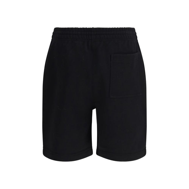 Burberry Black Cotton Bermuda Shorts