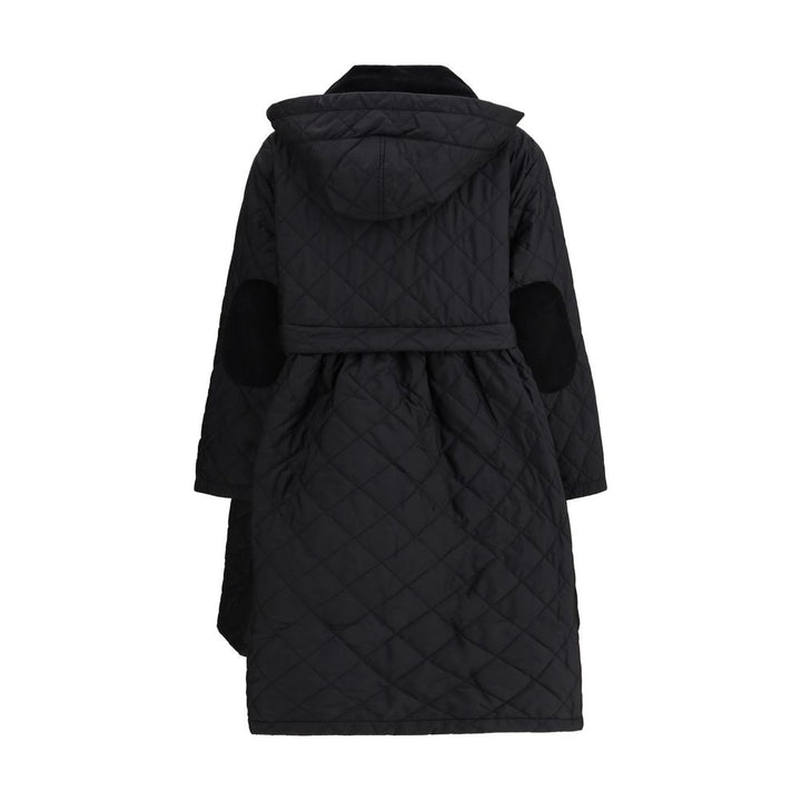 Barbour Black Polyester Coat
