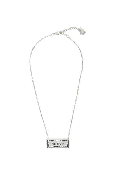 Versace 90's vintage logo necklace-0