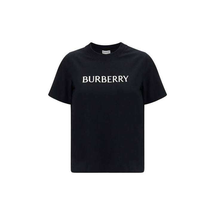 Burberry Black Cotton T-Shirt