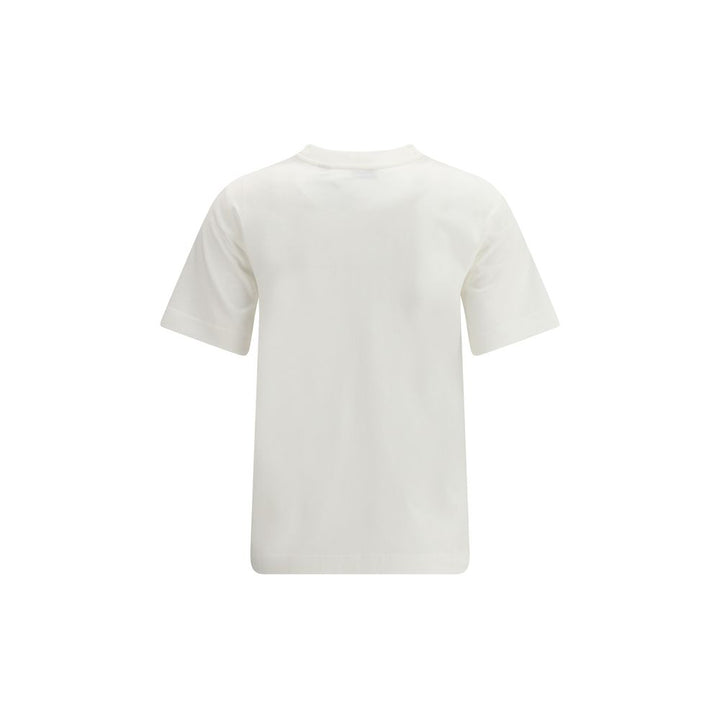Burberry White Cotton T-Shirt