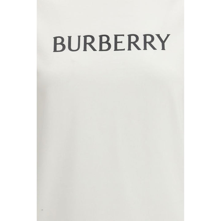 Burberry White Cotton T-Shirt