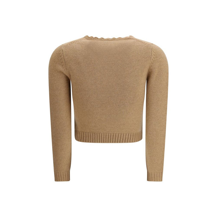 Chloé Brown Wool Sweatshirt