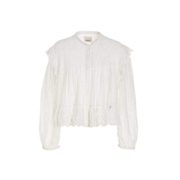 Isabel Marant White Viscose Top