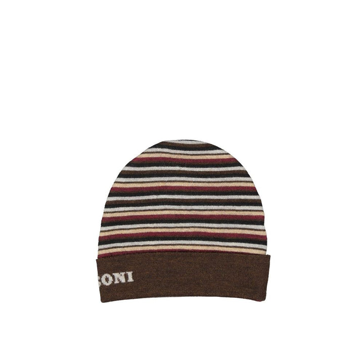 Missoni Brown Wool Beanie