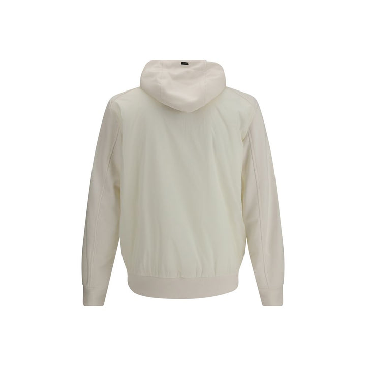 Herno White Polyamide Shell Jacket