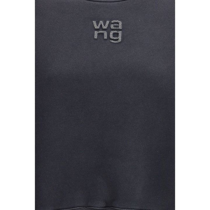 Alexander Wang Black Cotton Sweatshirt