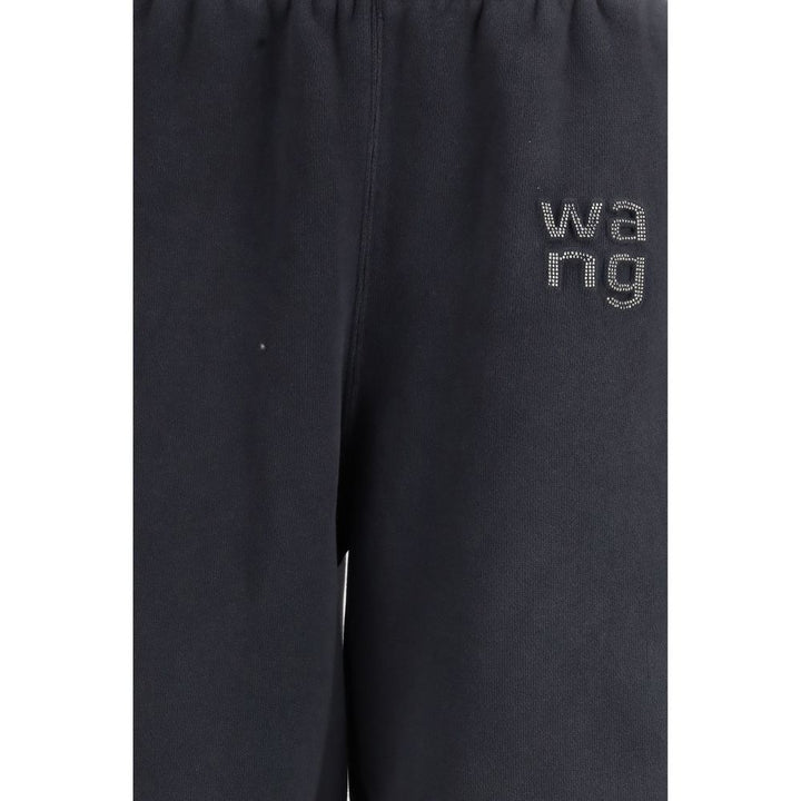 Alexander Wang Black Cotton Joggers (Workout Pants)