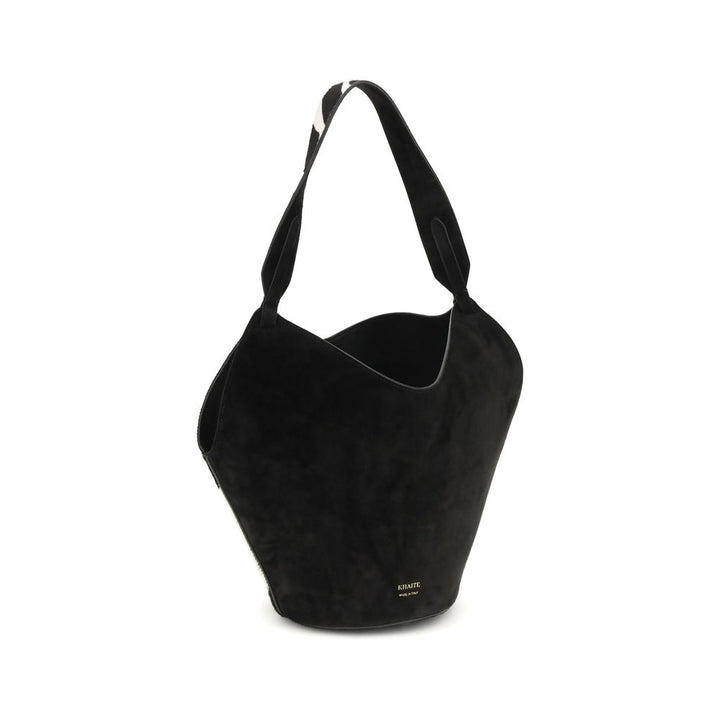 Khaite Multicolor Calf Leather Bos Taurus Shoulder Bag