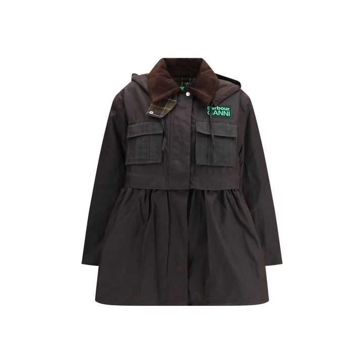 Barbour Brown Cotton Coat