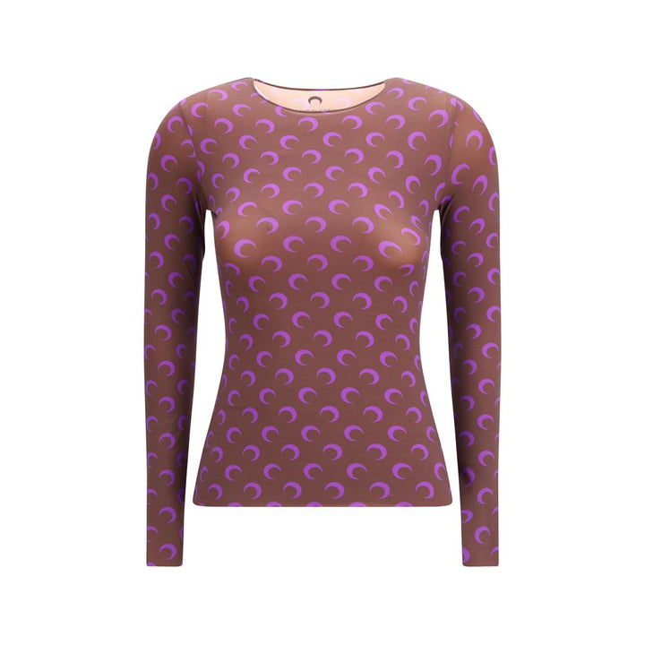 Marine Serre Multicolor Polyamide Top