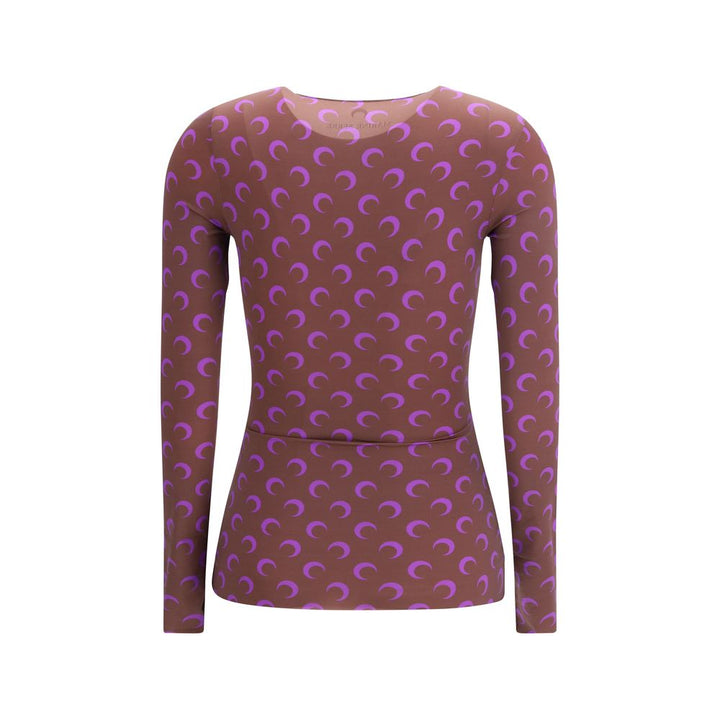 Marine Serre Multicolor Polyamide Top