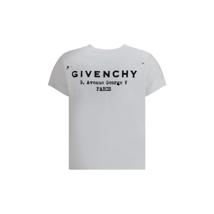 Givenchy White Cotton T-Shirt