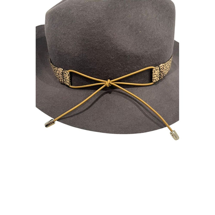 Borbonese Grey Wool Women Hat