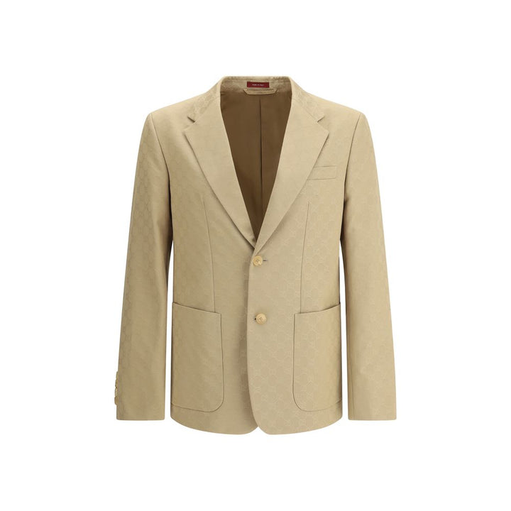Gucci Beige Cotton Blazer
