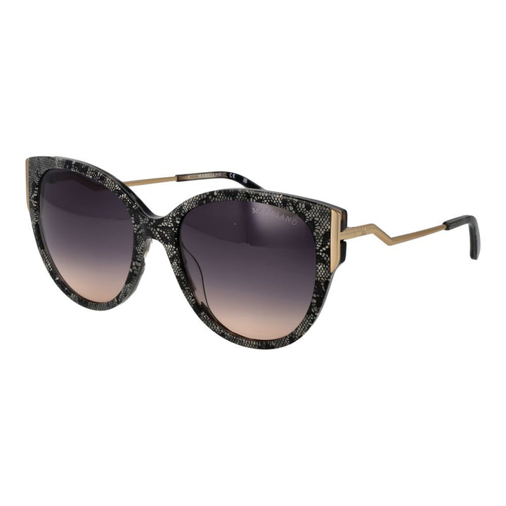 Marciano by Guess Black Acetate Sunglasses
