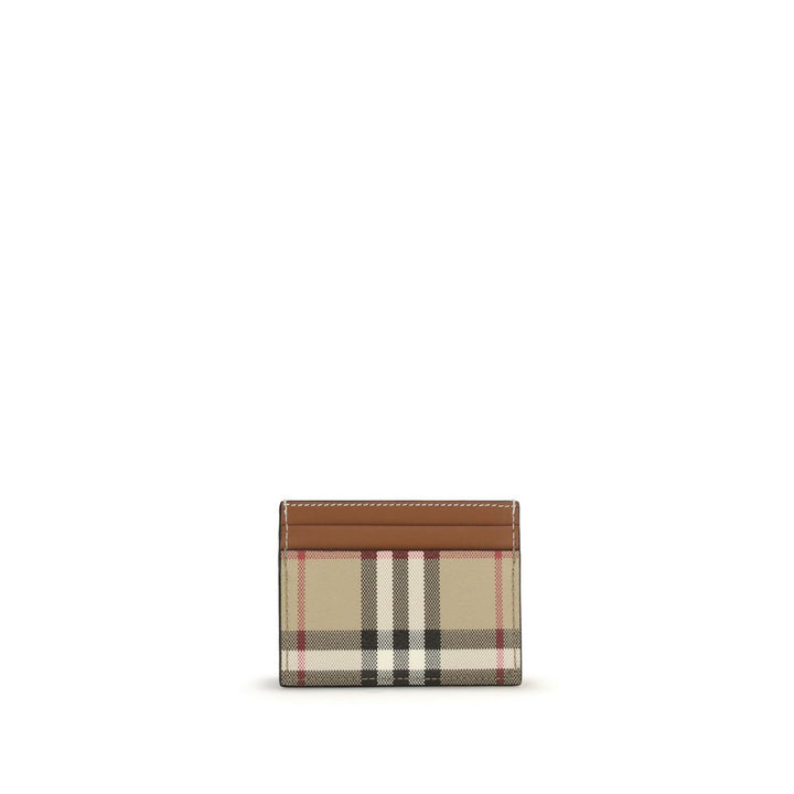 Burberry Beige Calf Leather Bos Taurus Wallet