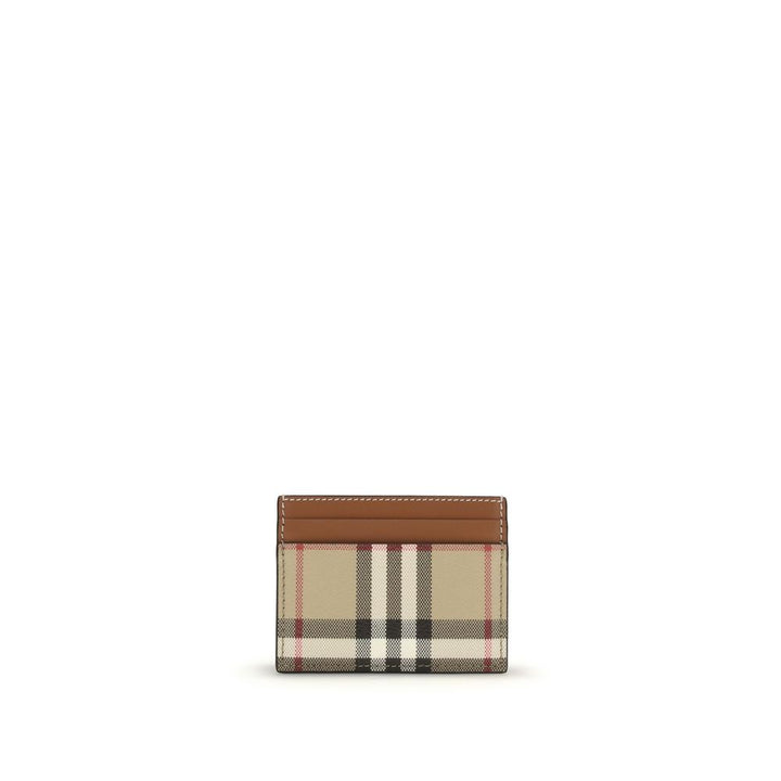 Burberry Beige Calf Leather Bos Taurus Wallet