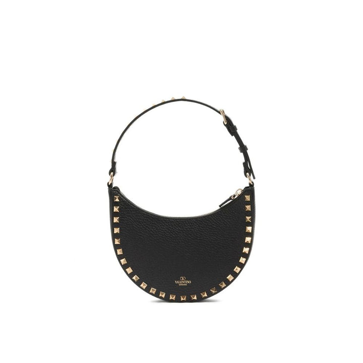 Valentino Garavani Black Calfskin Shoulder Bag