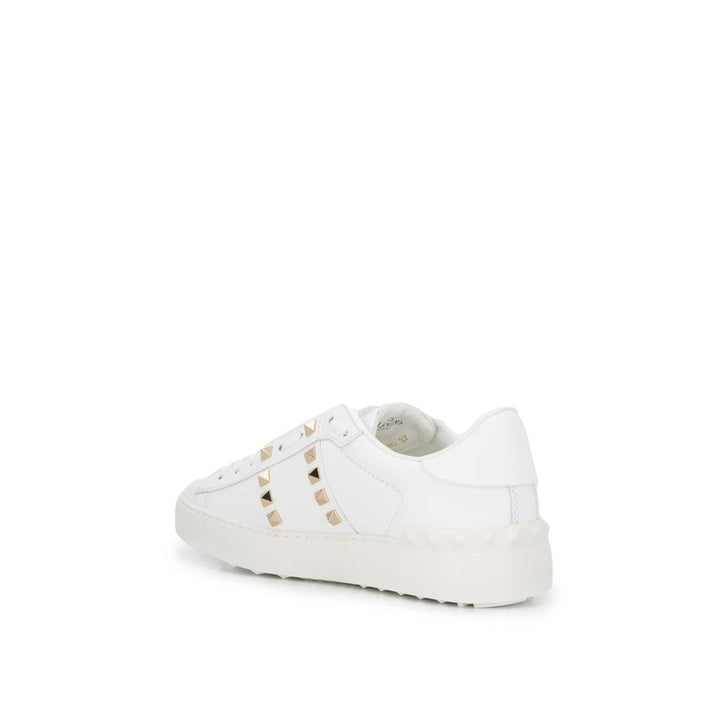 Valentino Garavani White Leather Sneakers