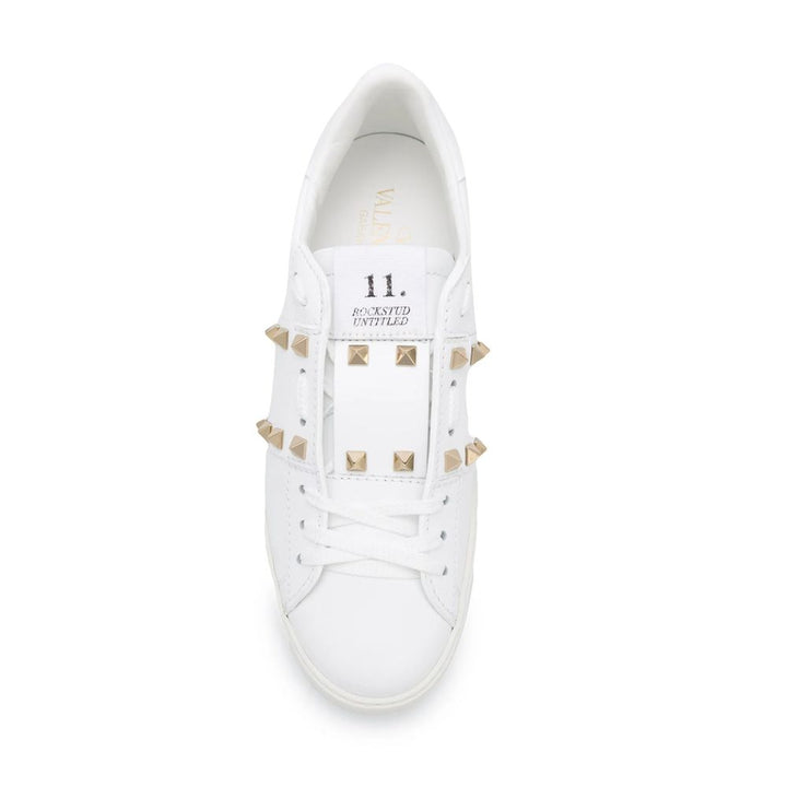 Valentino Garavani White Leather Sneakers