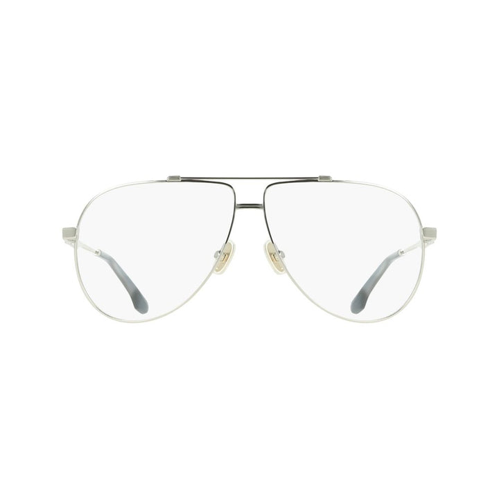 Victoria Beckham Gray Metal Glasses (Frames)