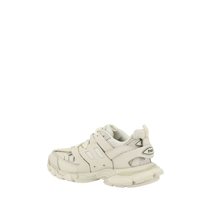 Balenciaga White Rubber Athletic Sneakers