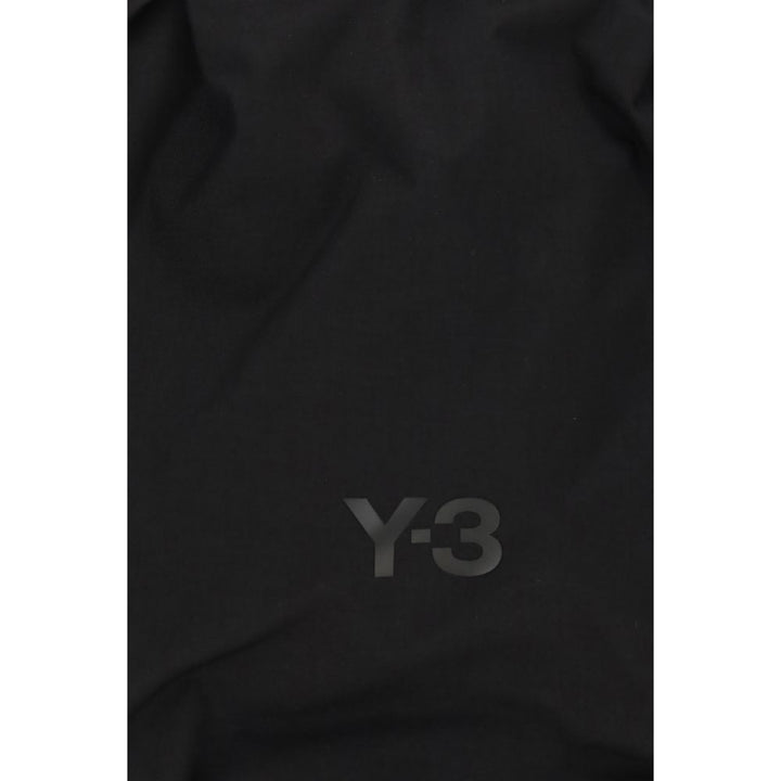Y-3 Black Polyester Backpack