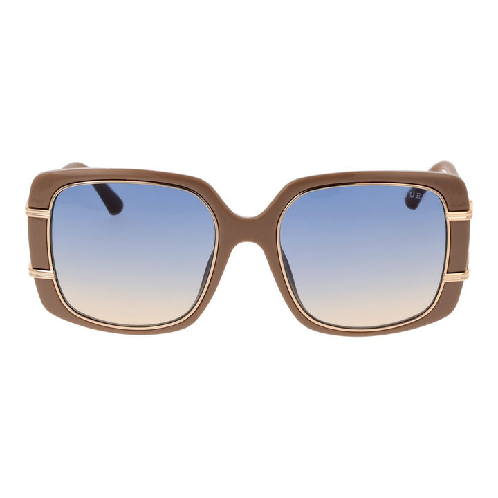Guess Brown Metal & Plastic Sunglasses