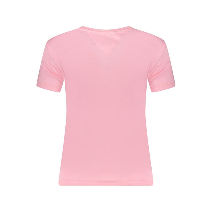 Tommy Hilfiger Rosa Cotton Women T-Shirt