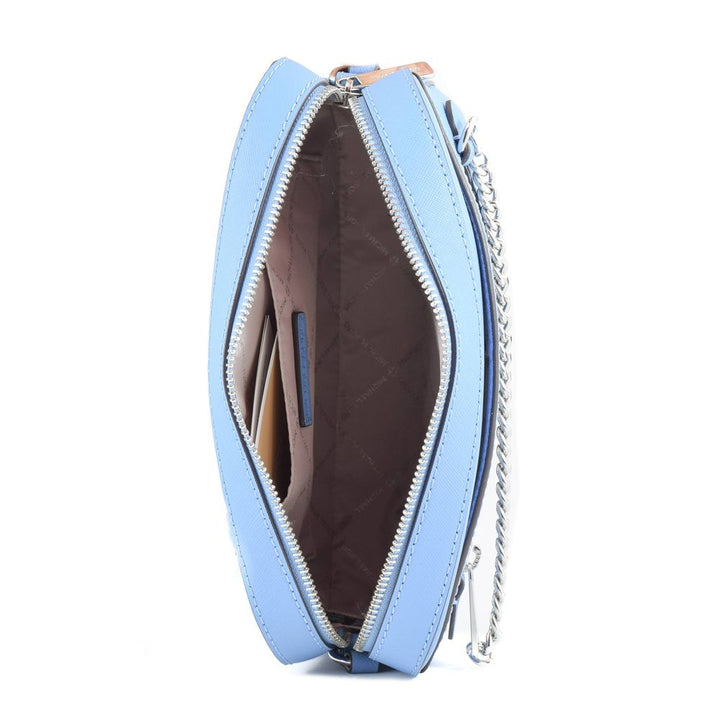 Michael Kors Blue Canvas Crossbody Bag