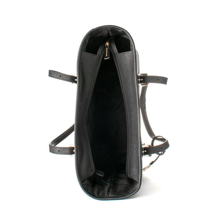 Michael Kors Black Canvas Tote Bag