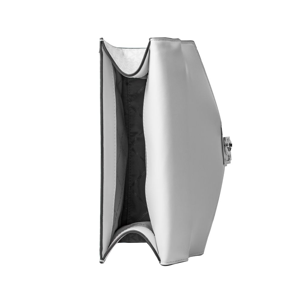 Michael Kors White Canvas Crossbody Bag