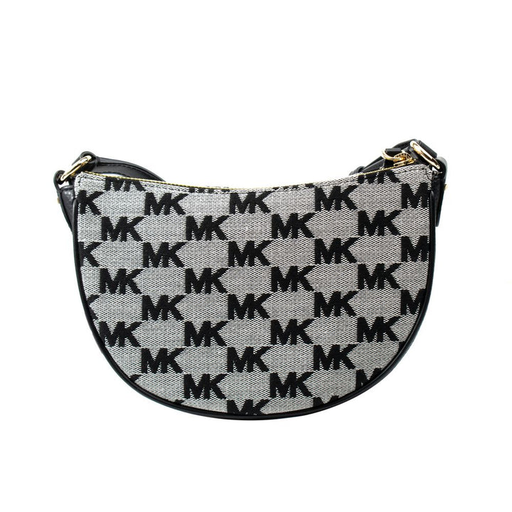 Michael Kors Black Canvas Crossbody Bag