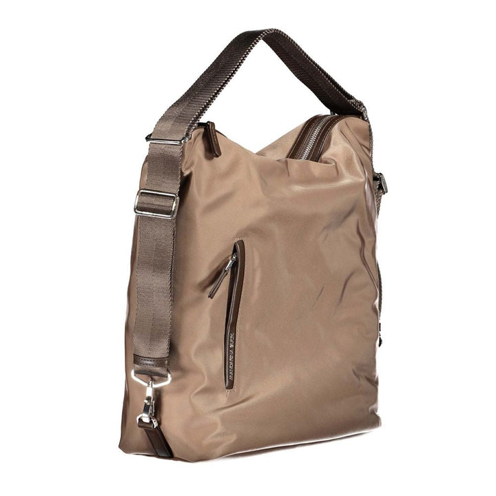 Mandarina Duck Brown Nylon Shoulder Bag