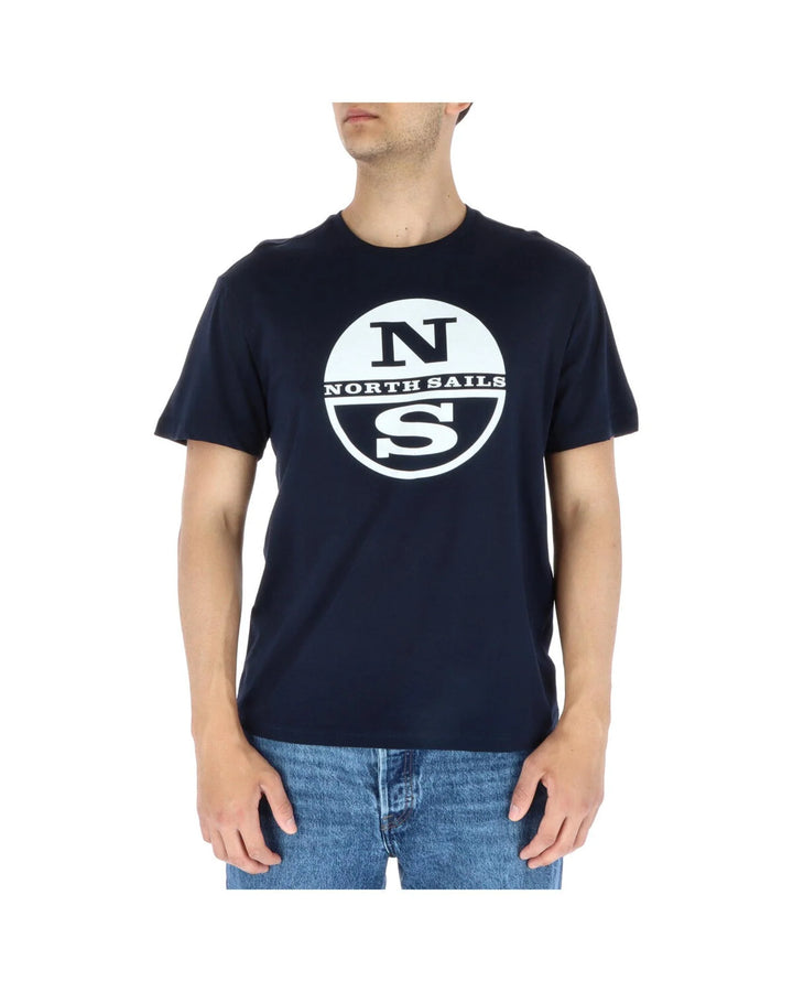 North Sails Blue Cotton T-Shirt