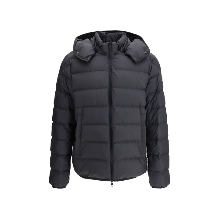 Moncler Gray Polyester Shell Jacket