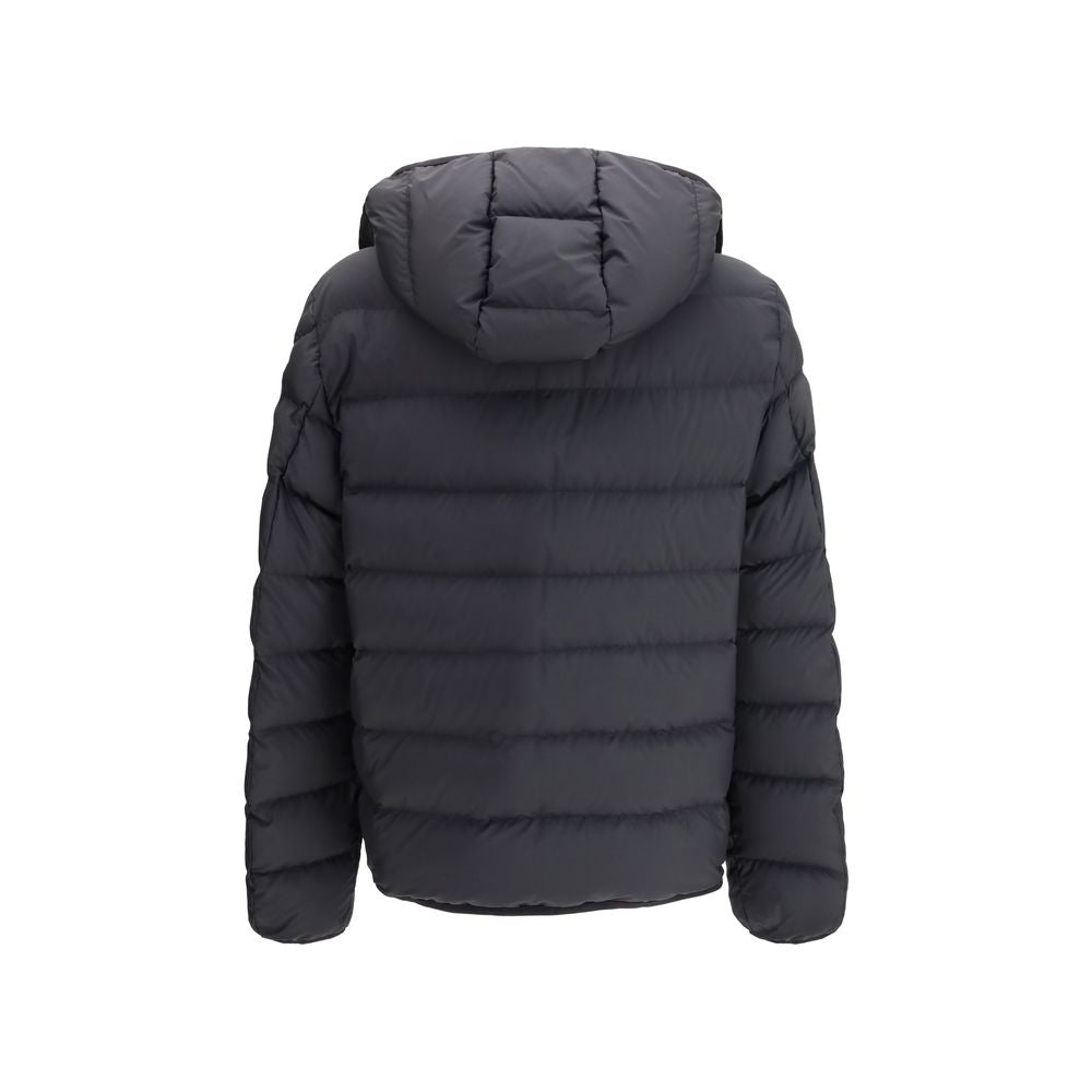 Moncler Gray Polyester Shell Jacket