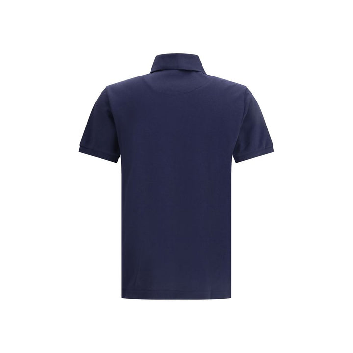 Etro Blue Cotton Polo Shirt