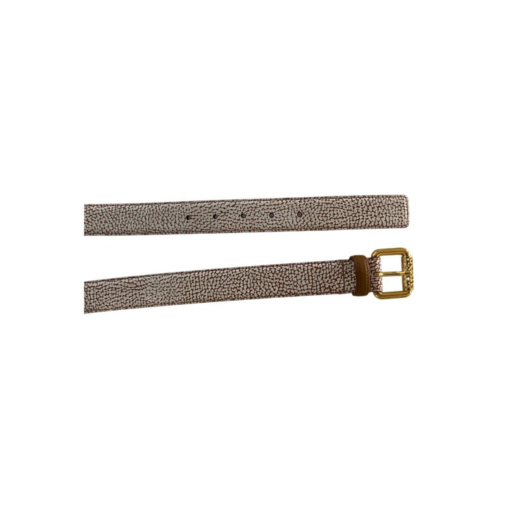 Borbonese Brown Leather Women Belt
