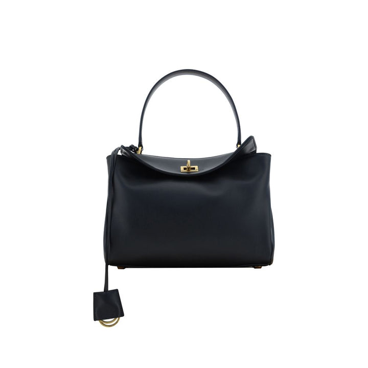 Balenciaga Black Calf Leather Bos Taurus Shoulder Bag